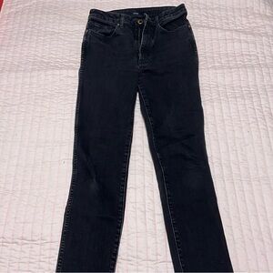 KHAITE Black Skinny Jeans